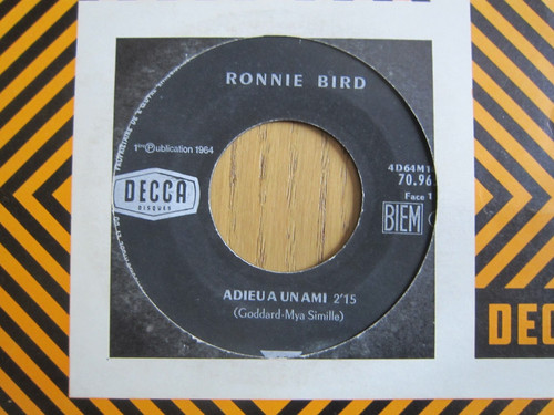 Rare 45t jukebox promo - promo, ronnie