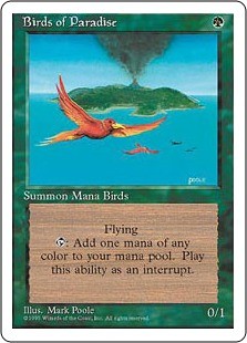 Magic mtg birds of paradise - magic,
